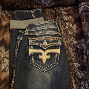 Rock revival capris